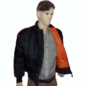 RBI MA1 Bomber <b>Jackets</b> MA1 Flight <b>Jackets</b> Nylon <b>Pilot</b> <b>Jackets</b>-Unisex Long Sleeve Airline Use - Product Image 4