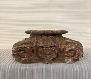 Home Interior Wooden Candle Holder Decorative Furniture Accent Stand Solid <b>Wood</b> <b>Piece</b> for Tabletop Placement Use - Product Image 5