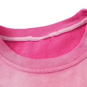 Sweat-shirt vintage à col rond avec logo personnalisé, sweat-shirt délavé dégradé pour homme, sweat-shirt à capuche pour couple, unisexe, sweat-shirt 100% coton pour homme - Product Image 3