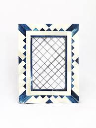 Cadre photo artisanal de luxe en bois massif et incrustations en os, style moderne minimaliste vintage bohème, décoration intérieure, cadeau artisanal - Product Image 4