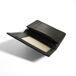 [Promotion] Top Quality Castello Genuine Vegetable Tanned Leather Business Card Holder Slim <b>Wallet</b> Handmade - Product Image 2