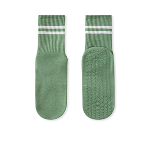Calcetines de Yoga para Hombre al por Mayor, Nueva Tendencia, con Logotipo Personalizado, Spandex/Poliéster, Forro de Algodón Transpirable y Ecológico, Amortiguación de Alta Calidad - Product Image 4