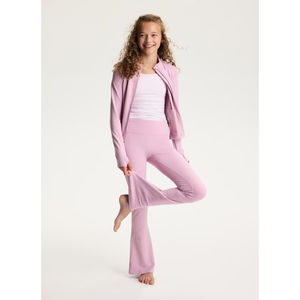 Leggings évasés taille mi-haute pour femme, effet ventre plat, pour le sport et le yoga, en tissu tricoté sans couture, élégants et longs - Product Image 4