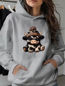 Sudaderas Personalizadas para Mujer, MOQ Bajo, Sudaderas con Capucha Modernas con Estampado Tie Dye, Venta al Por Mayor - Product Image 3