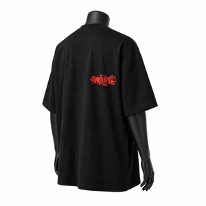 เสื้อยืดสตรีทแวร์ผู้ชายไซส์ใหญ่ ผ้าฝ้าย พิมพ์ลายกราฟิก แฟชั่นแนวเมือง ทรงหลวม ไหล่ตก รับผลิตแบบ OEM ขายส่ง - Product Image 2