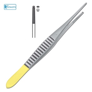 คีมจับเนื้อเยื่อ 6 ดอก ยี่ห้อ Gillies รุ่น T.C ขนาด 0.4 มม. สำหรับผ่าตัด - Product Image 1