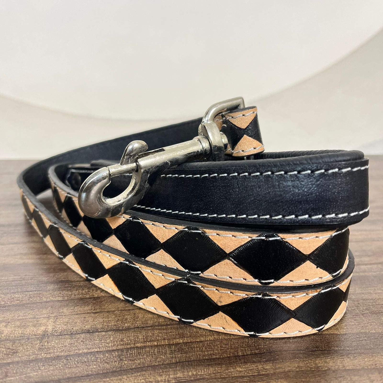 Black & Tan Checkered