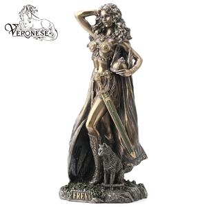 VERONESE DESIGN Dieu nordique FREYA Artisanat en résine pour la décoration de la maison - Product Image 1