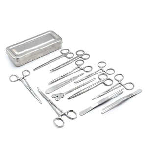 Professional 13 PCS Minor Surgical Instrument Set Stainless Steel Manual Medical Grade Tools by Dentavex - Product Image 1