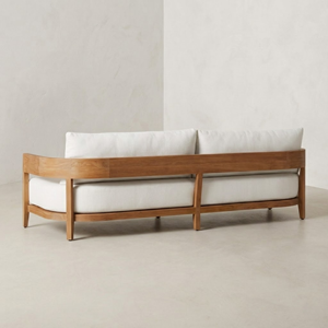 Garden <b>Sofas</b> Teak Outdoor <b>Sofa</b> Commercial Grade Teak <b>Sofa</b> U Shape Sectional <b>Sofas</b> Hospitality Resort Hotel Patio <b>Sofa</b> <b>Set</b> - Product Image 4