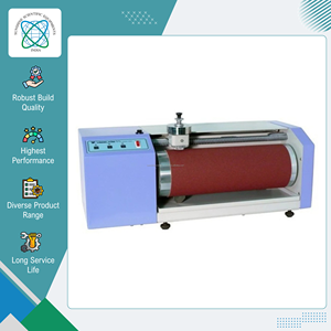 Nueva llegada de stock: Probador de abrasión DIN de calidad superior, velocidad de 40 RPM, fácil de operar, con alimentación de 5 amperios, origen India. - Product Image 3