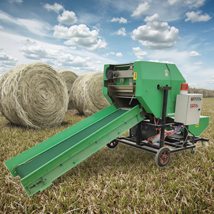 Meilleur prix, haute productivité, presse à balles rondes pour ensilage et foin avec boîte de vitesses, homologation CE, garantie 1 an, fabriqué en Autriche, prix abordable - Product Image 1