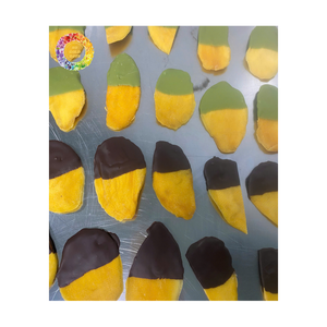 Tranches de mangue au chocolat, mangue séchée moelleuse, saveur de fruits tropicaux, mangue séchée enrobée de chocolat noir à partir de 99 GD - Product Image 1