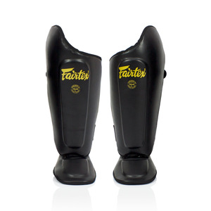 PU Leather Shin Guard for Kick Boxing MMA Muay Thai Martial Arts Training Protective Sparring Equipment - Product Image 2