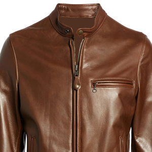 Nouvelles vestes en cuir pour hommes, modèle dernier cri, confortables et douces, service OEM disponible à des prix raisonnables, veste en cuir - Product Image 3
