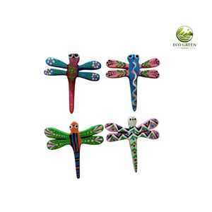 Arte de Pared de Peces de Madera Pintado a Mano, Estilo Art Deco, Escultura de Madera Ecológica con Impresión UV - Product Image 5