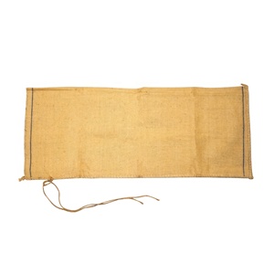 Vente en gros de sacs de sable en jute sacs de toile de jute écologiques fabricant de sacs biodégradables Inde Construction aménagement paysager RTS 14x34 "cravate - Product Image 1