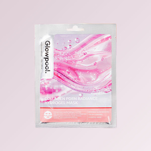 Masque visage au collagène GLOWPOOL, masque hydrogel coréen K-Beauty au collagène PDRN pour l'éclat, fabriqué en Corée, 30 g, soin de la peau - Product Image 3