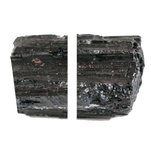 Matériaux de pierres précieuses de haute qualité, serre-livres en tourmaline noire, pierres naturelles brutes, minéraux, cristaux pour la décoration, vente en gros - Product Image 1
