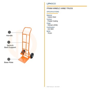 รถเข็นอุตสาหกรรม Dup_LP0034 พร้อม PRAM รับน้ำหนักได้ 150 กก. - Product Image 2