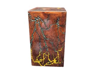 Thunder Strokes <b>Urn</b> for Ashes Personalized Cremation for Human Ashes Handmade <b>Large</b> Keepsake <b>Urn</b> Box - Product Image 1