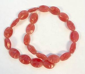 Cuentas de Jade Naranja Facetadas Ovaladas, Hilo de Piedras Naturales para Joyería, Cuentas Sueltas al por Mayor, Suministro a Granel - Product Image 5