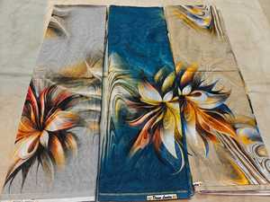 Factory Wholesale HABITU ENTERPRISES Sudanese Toub High Quality Combed Cotton Voile <b>Fabric</b> Woven Digital Print Breathable <b>Medium</b> - Product Image 3
