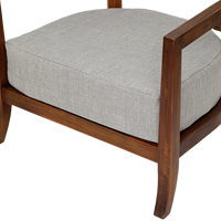Fauteuil portable moderne OEM en bois massif, étanche et réglable en hauteur, idéal pour villa, salon, bureau à domicile, école - Chaise de salle à manger
