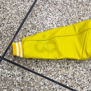 Veste universitaire ORCAFITS bleue et jaune avec logo R et patch Game Boy, style preppy, veste en coton et polyester pour homme, vêtement d'automne - Product Image 6