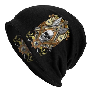 Bonnet de ski de luxe Master Mason Blue Lodge, bonnet en tricot chaud pour les activités de plein air - Product Image 2