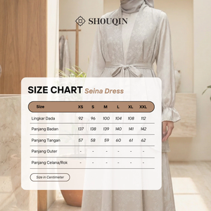 Vestido Gamis Musulmán para Mujer Shouqin Seina, Conjunto de Chaleco y Interior de Satén de Seda en Capas, Elegante Diseño Floral con Cintura Ajustable y Lazo, Apto para Wudhu - Product Image 6