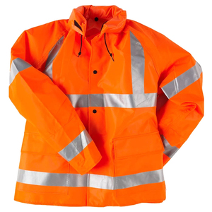 Chaqueta de Trabajo de Algodón para Hombre, Reflectante de Alta Visibilidad, Color Rojo, para Minería y Construcción, OEM ODM - Product Image 5