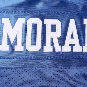 Camiseta de Fútbol Azul con Detalles Naranjas Número 7, Camiseta Deportiva de Poliéster Resistente, Mountain State 7 - Product Image 4