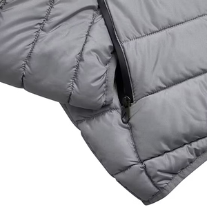 Hot Sale Custom Hooded Puffer Down <b>Jacket</b> Color Blocking Fashion Wear Casual Outerwear Coat Regular Fit Windproof Filled Coat - Product Image 5