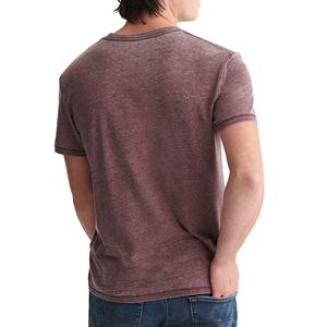 Camisetas de Punto Personalizadas al por Mayor para Hombre, de Alta Calidad, Estilo Casual, 100% Algodón, Corte Holgado, Transpirables, 220g - Product Image 4