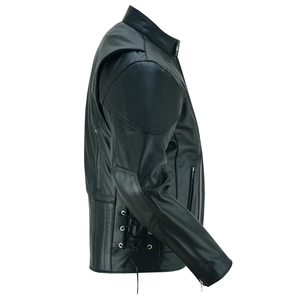 Fabricación de Ropa para Hombre, Chaqueta de Cuero para Hombre de Primera Calidad con Logotipo Personalizado, Nuevo Diseño - Product Image 4