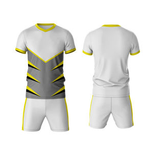 Uniformes de rugby sur mesure de haute qualité, 100% coton respirant, logo personnalisé imprimé pour hommes - Product Image 1