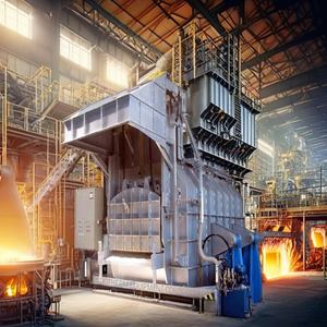 Horno de Inclinación Hidráulica Skelner de 3 Toneladas por Lote, Sistema de Fusión y Retención a Gas para Uso Industrial en Aluminio - Product Image 5