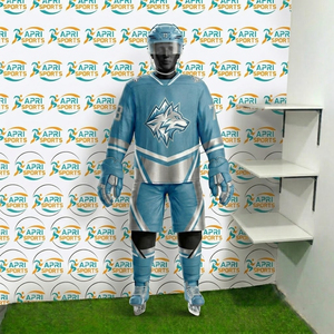 Elegante Conjunto de Uniforme de Hockey sobre Hielo para Hombre, Ligero, Transpirable, Tejido Suave, Ajuste Cómodo para Entrenamientos y Partidos - Product Image 2
