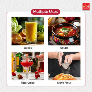 Wholesale SS Super Heavy Soup and juice <b>Strainer</b> Kitchen Household with a Stylish Classic Design - Product Image 5