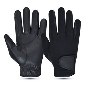 Gants d'équitation en cuir sur mesure de haute qualité pour hommes - Durables, imperméables, antidérapants |   Logo personnalisable, couleur, taille - Product Image 1