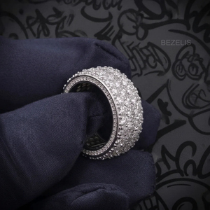 Round Brilliant Cut Lab Grown Diamond Ring <b>Pillow</b> Shaped Antique Style Engagement Ring Soft Rounded Corners Vintage Inspired - Product Image 5