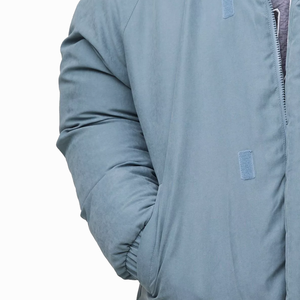 Custom Made Camouflage Thick Collared Canvas <b>Winter</b> Hooded Puffer Jacket Waterproof Breathable Windproof Cotton Filled Men's - Product Image 6