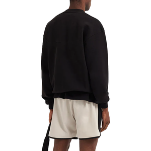 Sweat-shirt uni pour homme à manches longues et col rond en tissu premium pour impression, broderie et personnalisation de marque - Product Image 2