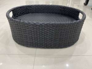 สินค้าขายดีประจำปี 2026: ถาดหวายลอยน้ำทำมือ สำหรับเสิร์ฟอาหารเช้าริมสระน้ำ สร้างประสบการณ์สปา และจำหน่ายขายส่ง - Product Image 5