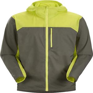 Veste coupe-vent imperméable personnalisée pour hommes, vente en gros, demi-zip, colorée - Product Image 4