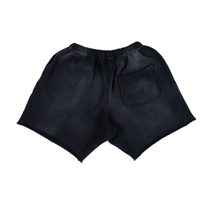 Shorts de bain pour hommes de haute qualité, style streetwear, respirants, délavés à l'acide, avec poches, 100% coton, écologiques, directement de l'usine - Product Image 4