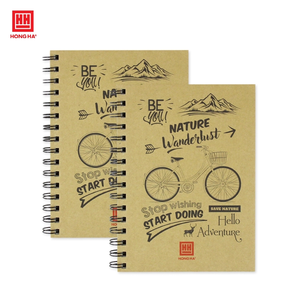 Cuaderno Espiral de Tapa Dura con Diseño de Planta Verde Hong Ha, Impresión Digital de Alta Calidad, Papel de 70 g/m², 200 Páginas, Uso Promocional, Vietnam - Product Image 5