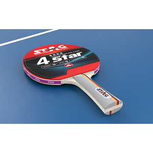 STAG ICONIC Kit de Tennis de Table Intermédiaire Premium avec Étui Portable, 2 Raquettes et 3 Balles en Bois Composite pour Entraînement Familial - Product Image 3