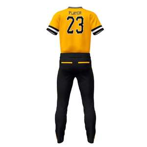 Conjuntos de Uniformes de Béisbol Personalizados de Poliéster 100% de Calidad, Uniformes de Softbol Sublimados OEM para Hombres y Jóvenes, Ropa de Béisbol y Softbol - Product Image 4